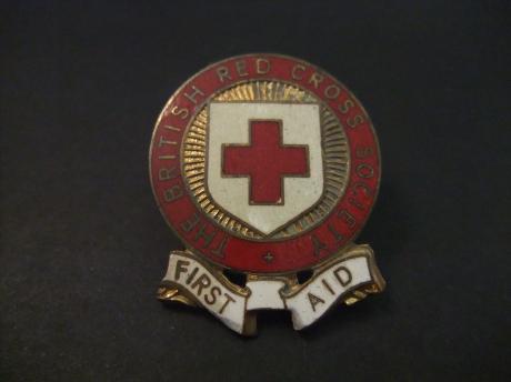 The British Red Cross,society (First Aid) Britse Rode Kruis ( Eerste Hulp)